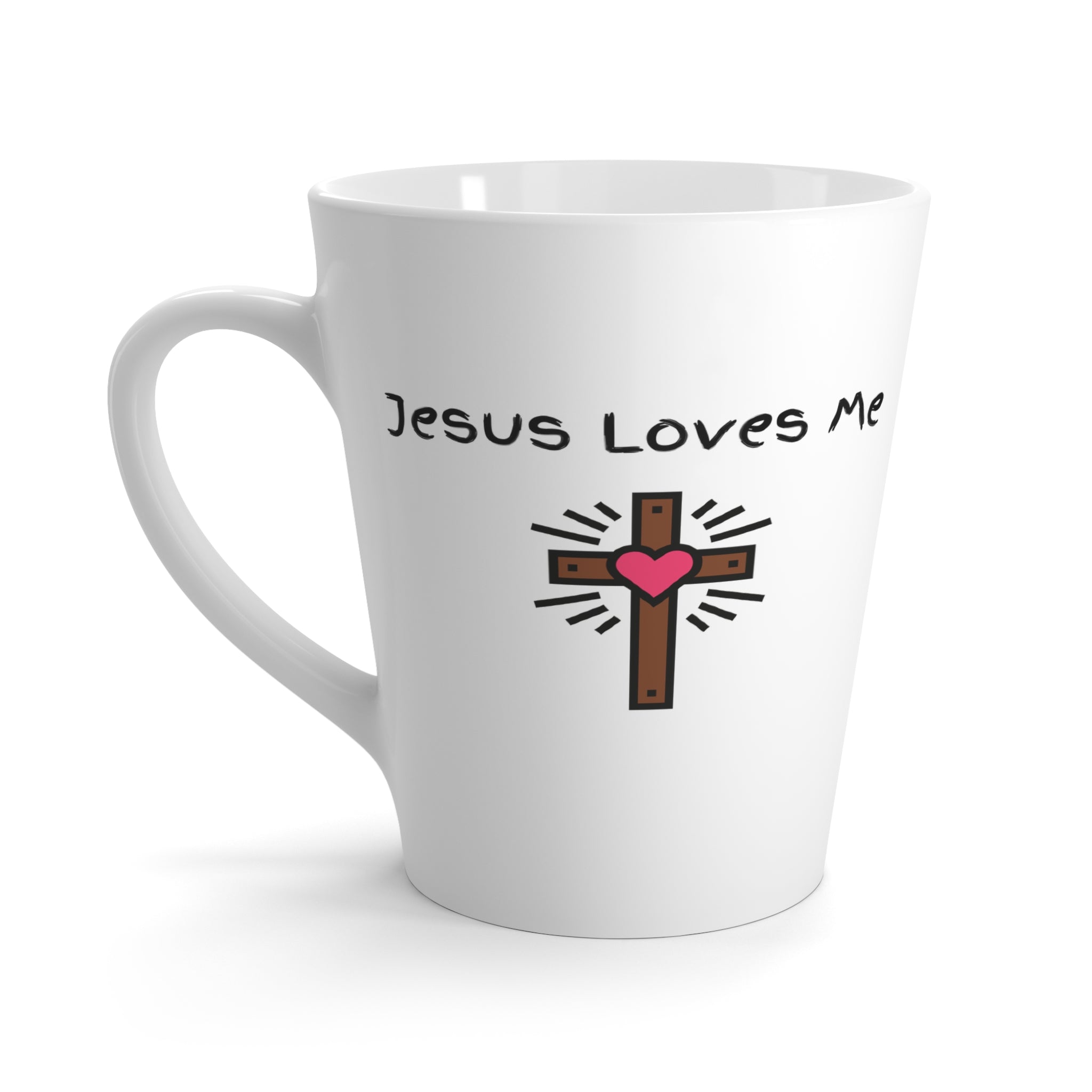 Favorite Hymns ~ Jesus Loves Me Latte Mug
