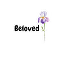 I am His Beloved Iris Sticker