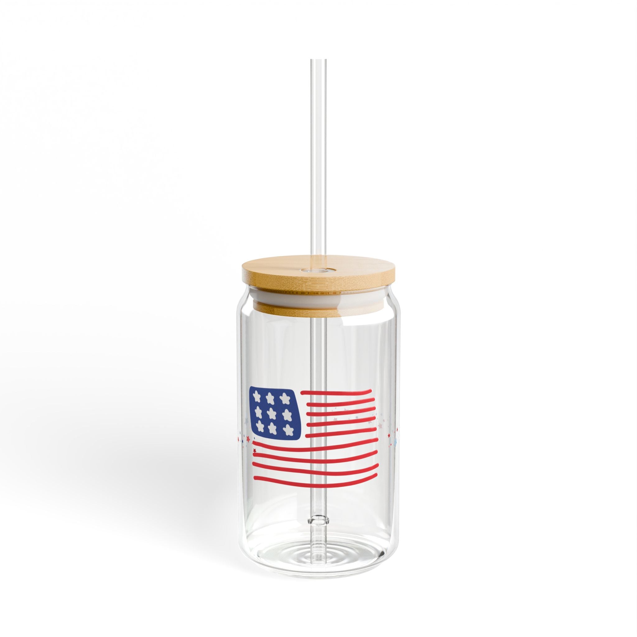 Patriotic Sipper Glass