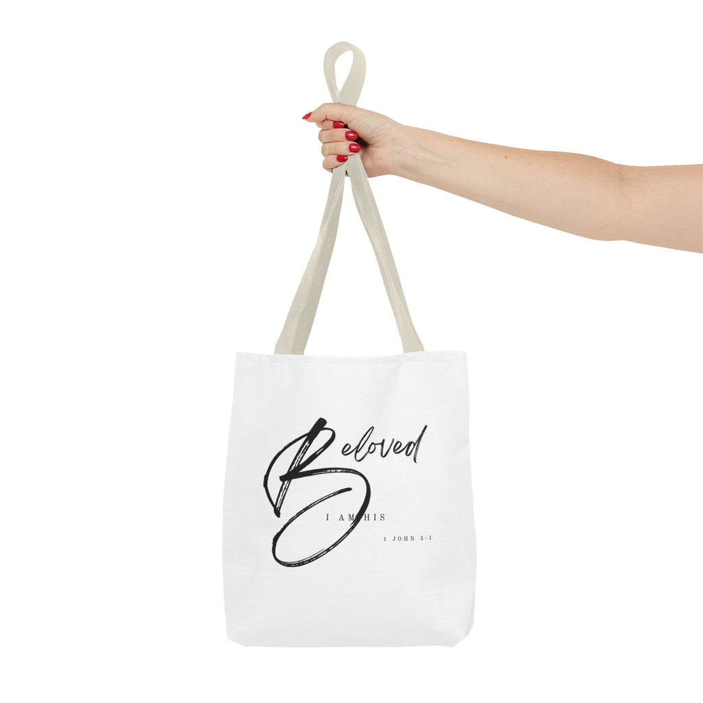 I am His Beloved Tote Bag 4