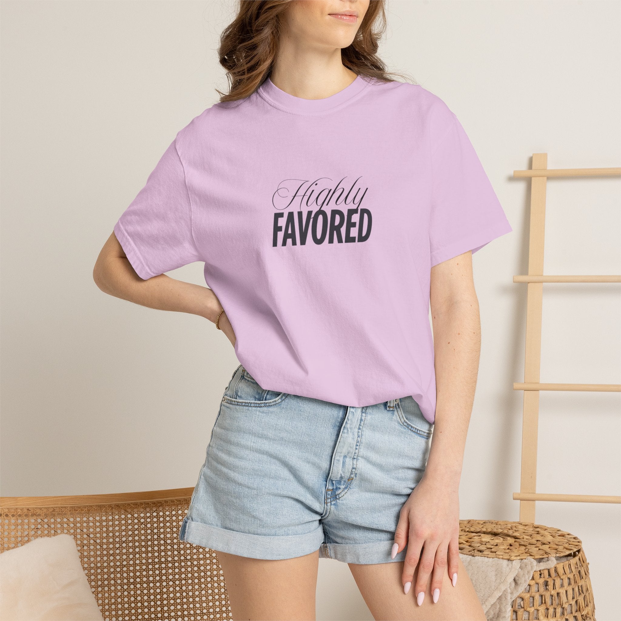 Highly Favored Truly Blessed  T-shirt
