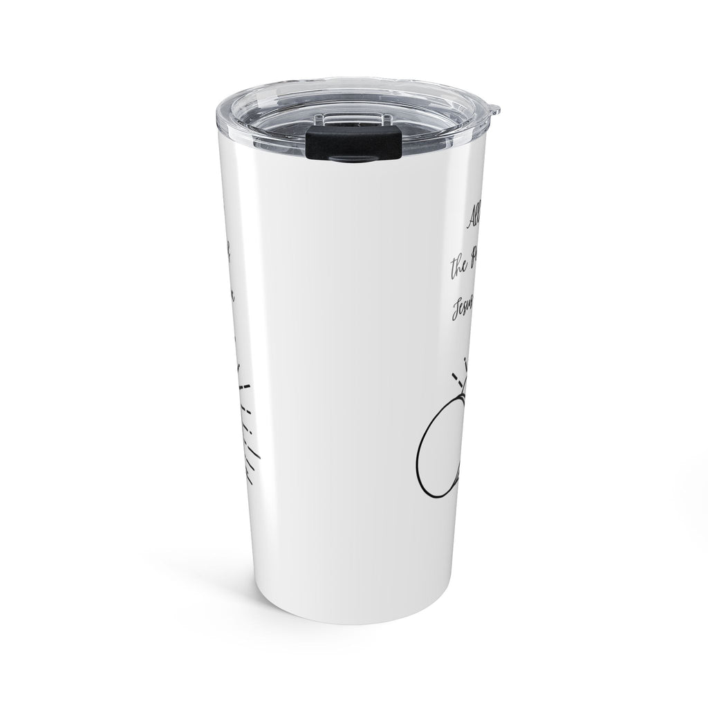 Favorite Hymns ~ All Hail the Power of Jesus Name ~ Tumbler 20oz