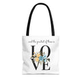 Favorite verses ~ The Greatest of These Is Love Tote Bag