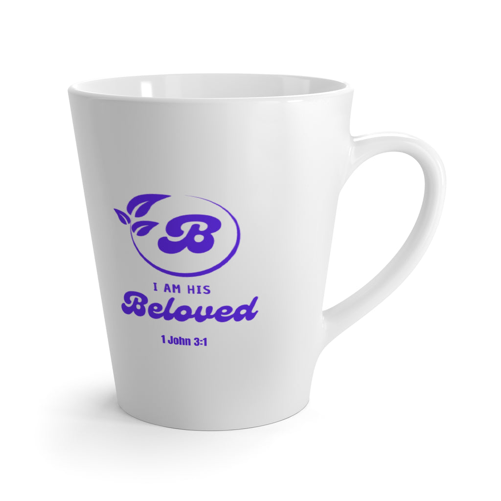 I am His Beloved Retro Latte Mug