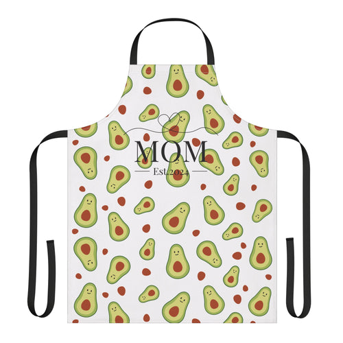 Avocado Patterned Apron for Moms