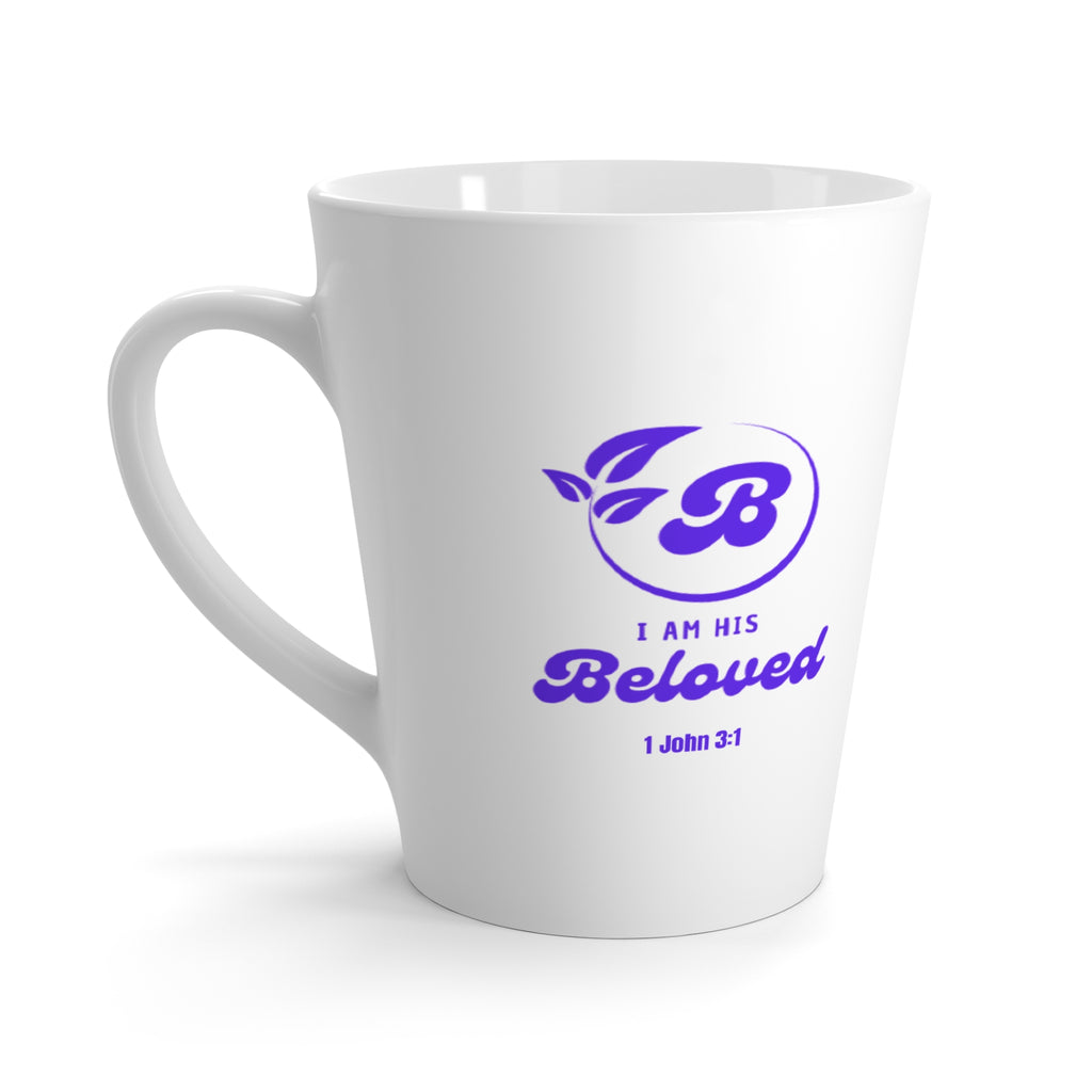 I am His Beloved Retro Latte Mug