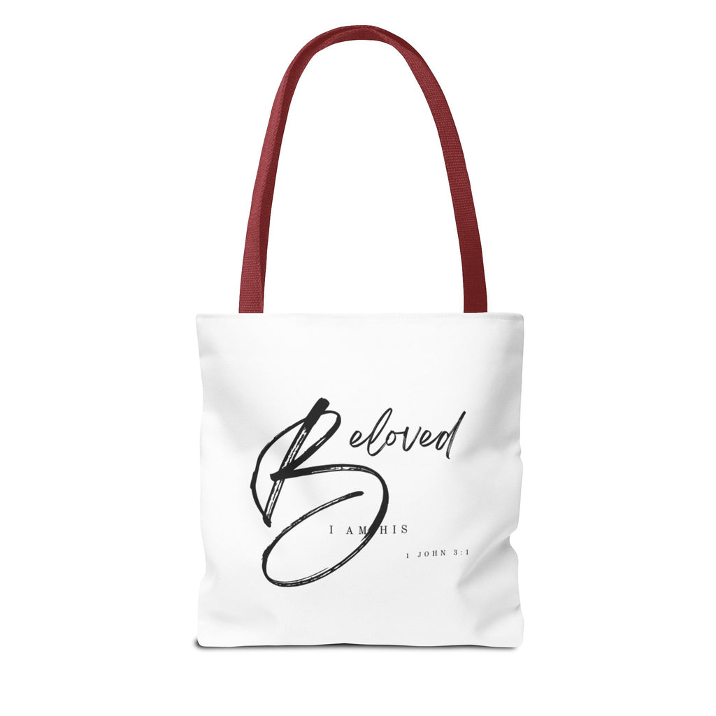 I am His Beloved Tote Bag 4