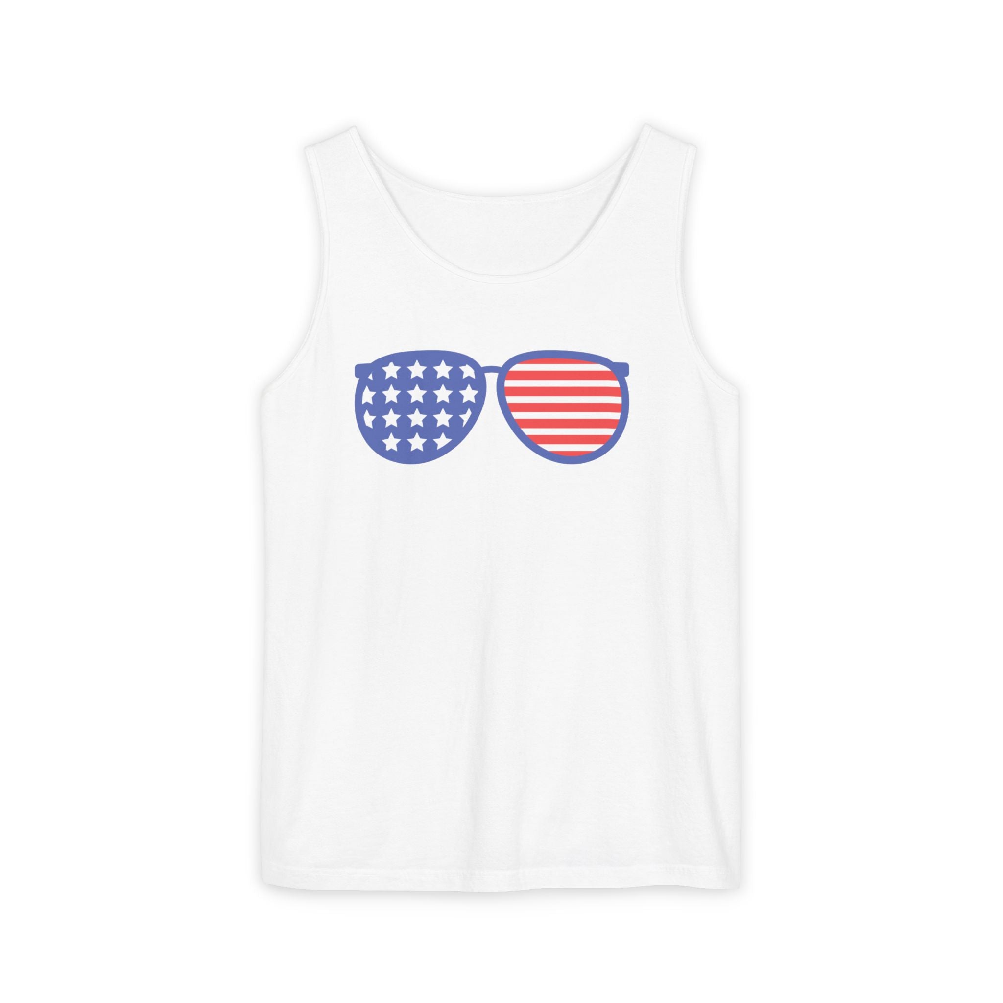 Patriotic Sunglasses Tank Top