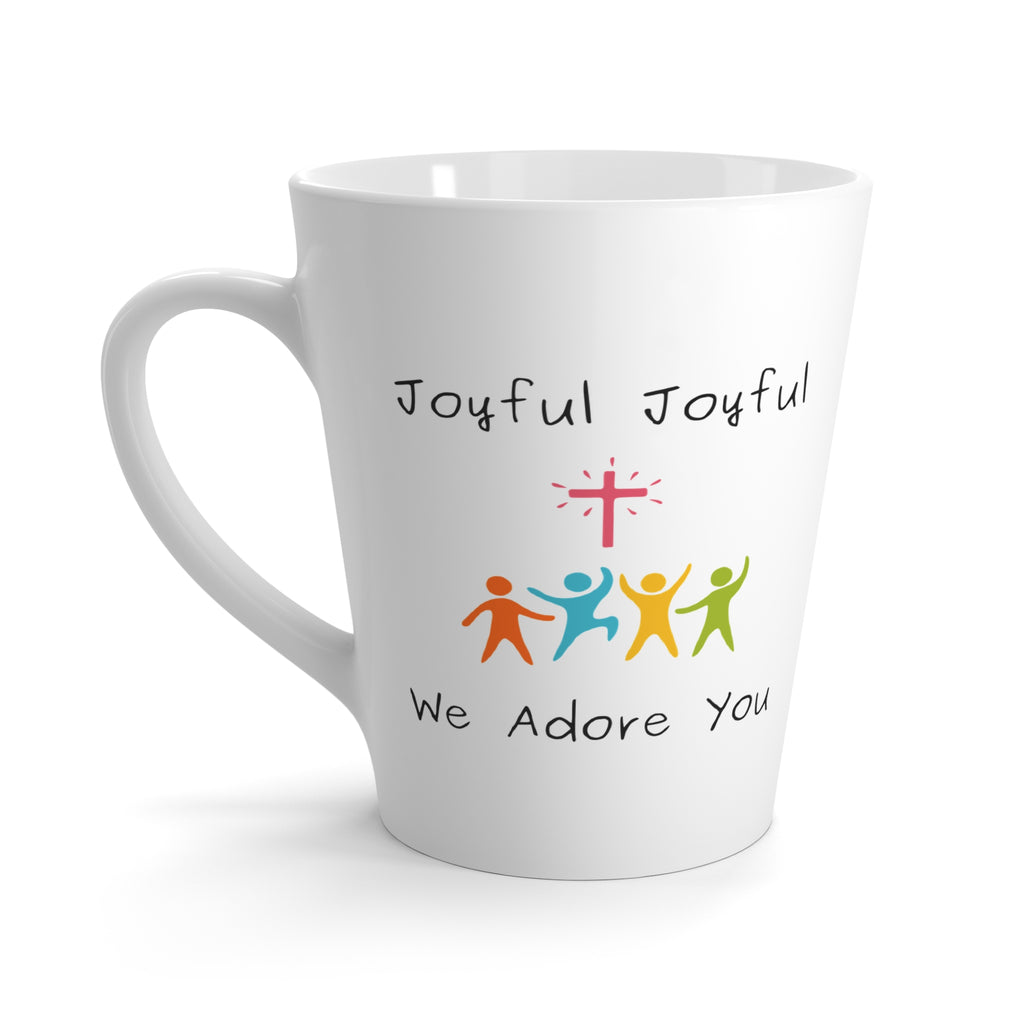 Favorite Hymns ~ Joyful Joyful We Adore You Latte Mug