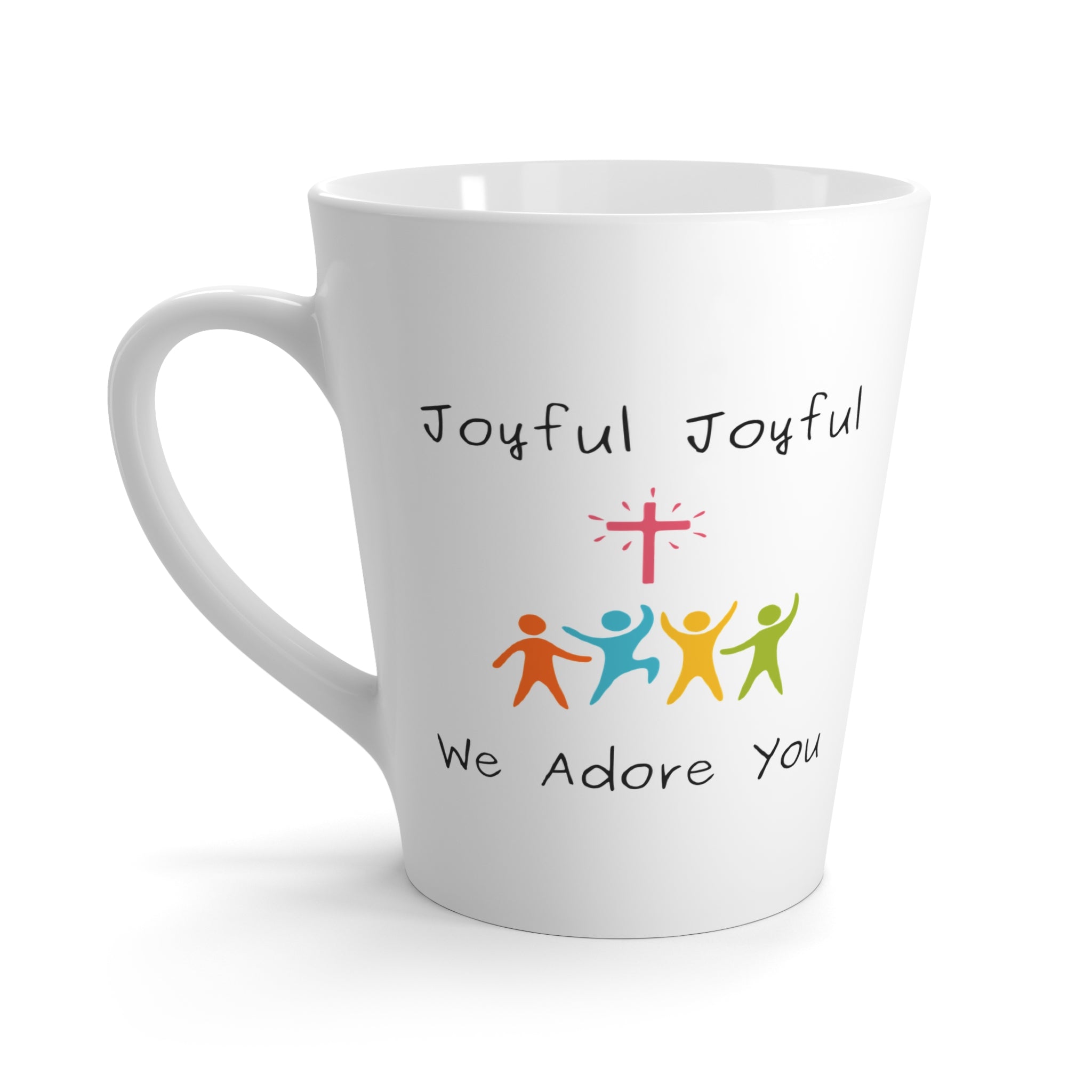Favorite Hymns ~ Joyful Joyful We Adore You Latte Mug