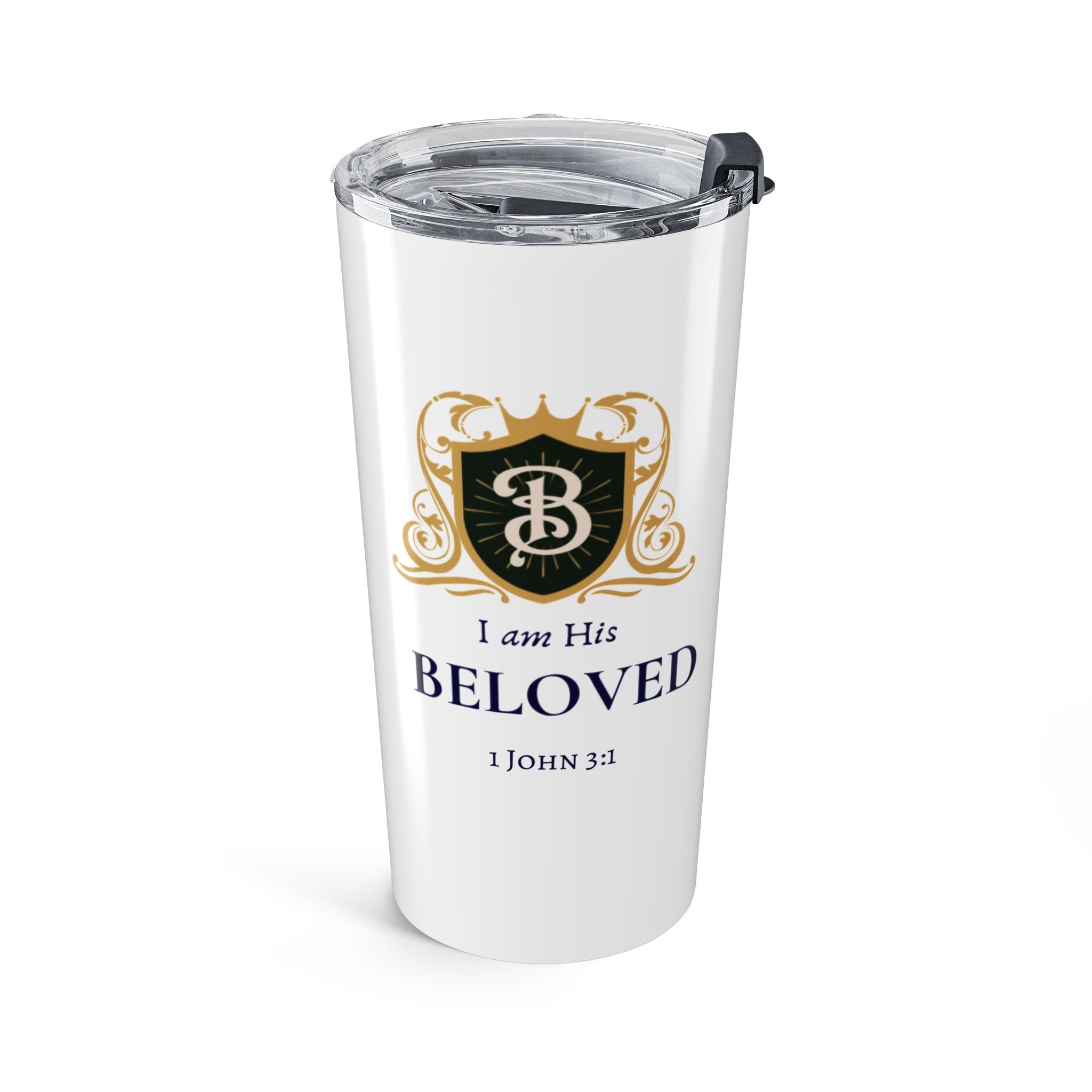 I am His Beloved Crested 2 Tumbler 20oz