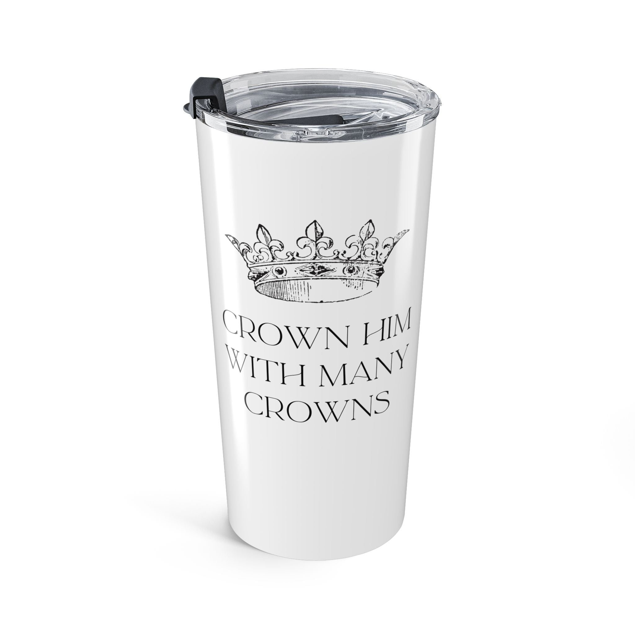 Favorite Hymns ~ Crown Him With Many Crowns Tumbler 20oz
