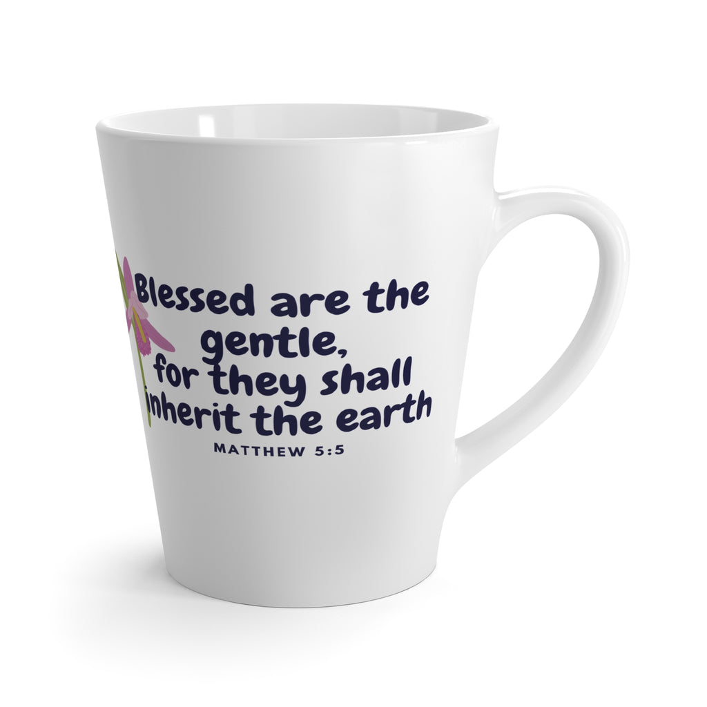 Bee-Attitudes ~ Matthew 5:5 ~ Latte Mug
