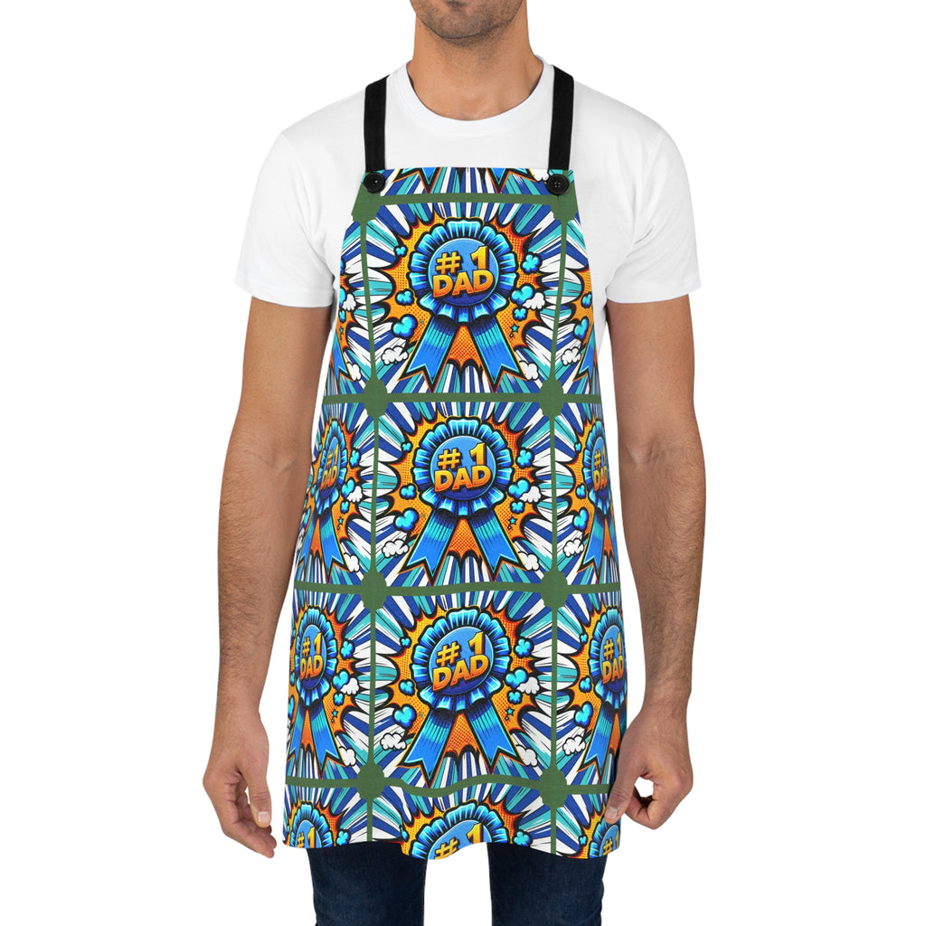 #1 Dad Apron, Father's Day Apron