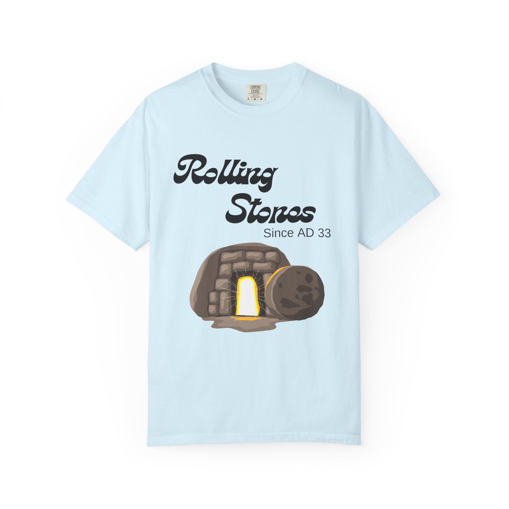 Rolling Stones since AD 33 Unisex Garment-Dyed T-shirt