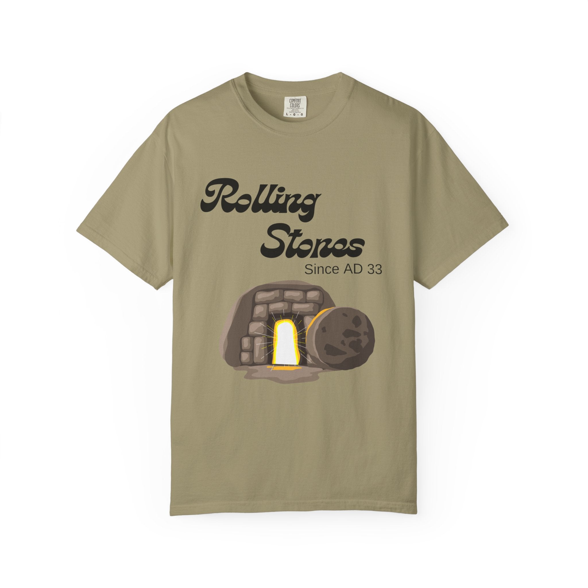 Rolling Stones since AD 33 Unisex Garment-Dyed T-shirt
