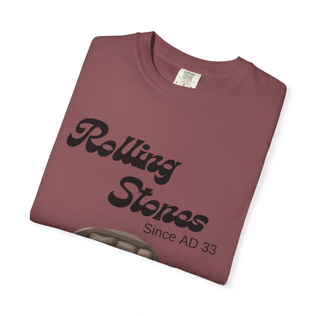 Rolling Stones since AD 33 Unisex Garment-Dyed T-shirt