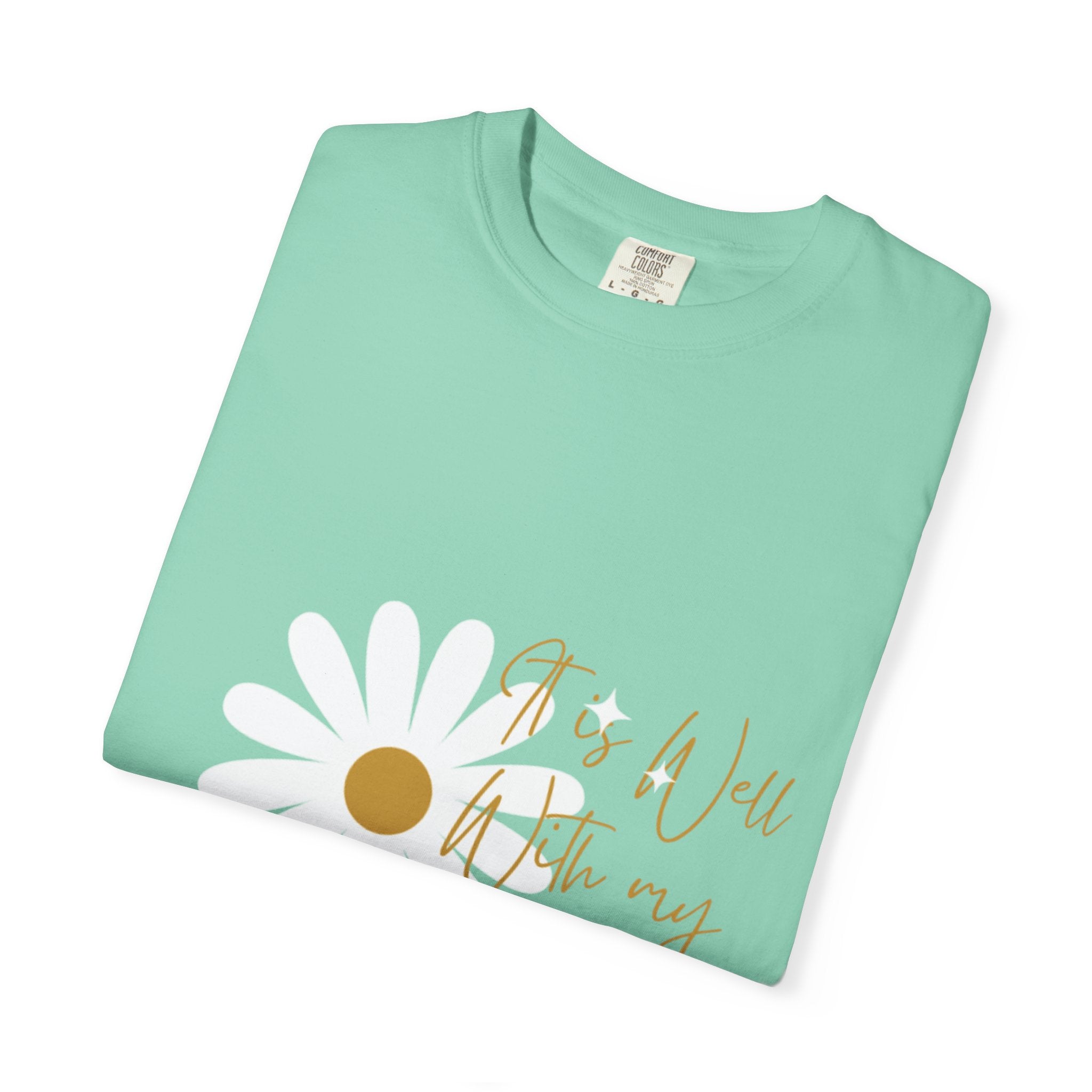 Favorit Hymns - It is Well Flower T Shirt