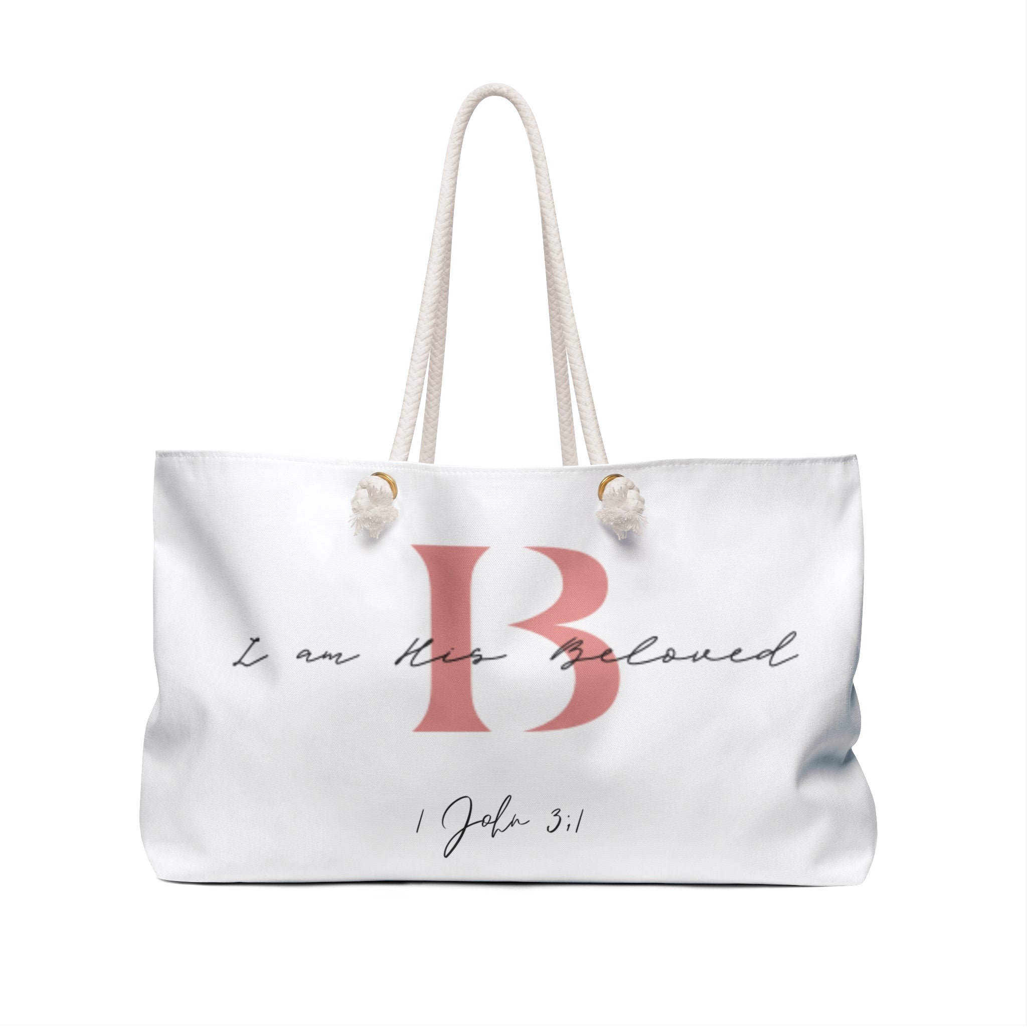 I am His Beloved Weekender Bag 2