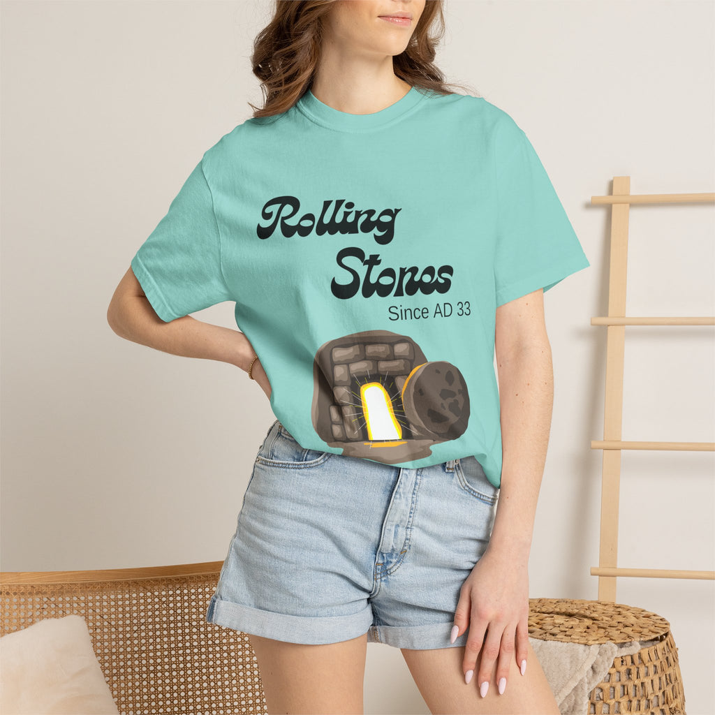 Rolling Stones since AD 33 Unisex Garment-Dyed T-shirt