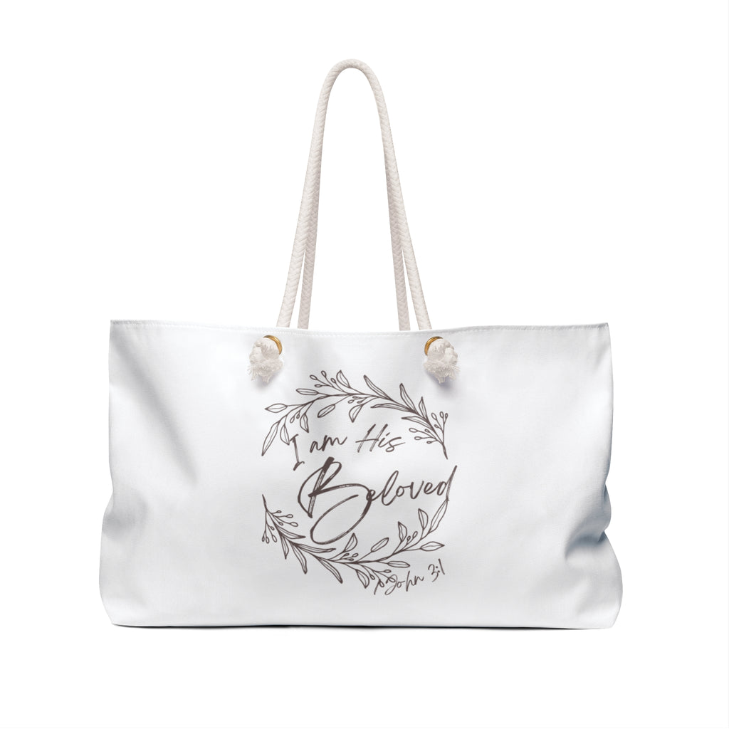 I am His Beloved Weekender Bag 3