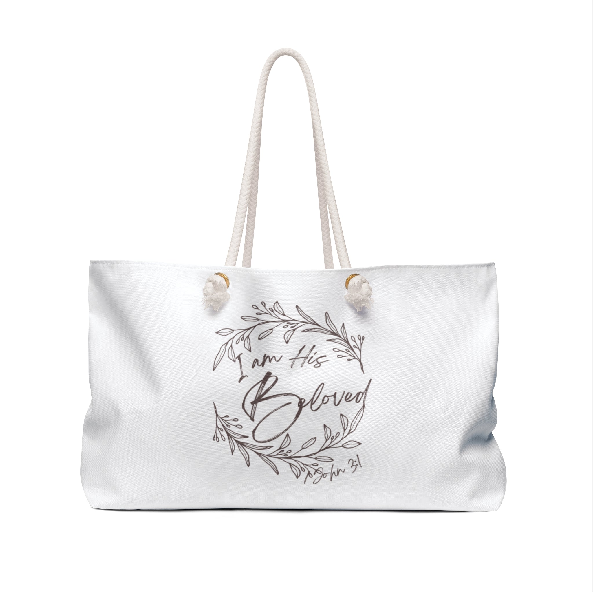 I am His Beloved Weekender Bag 3