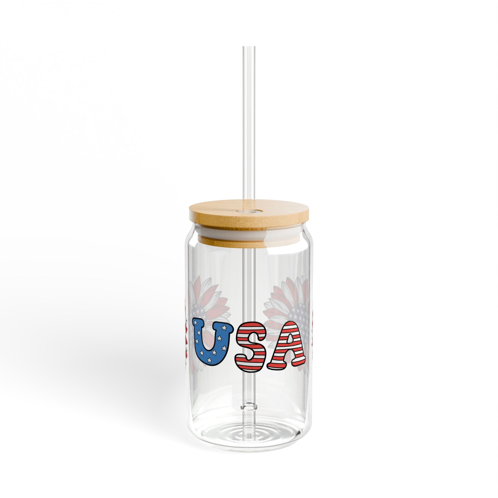Patriotic Sipper Glass