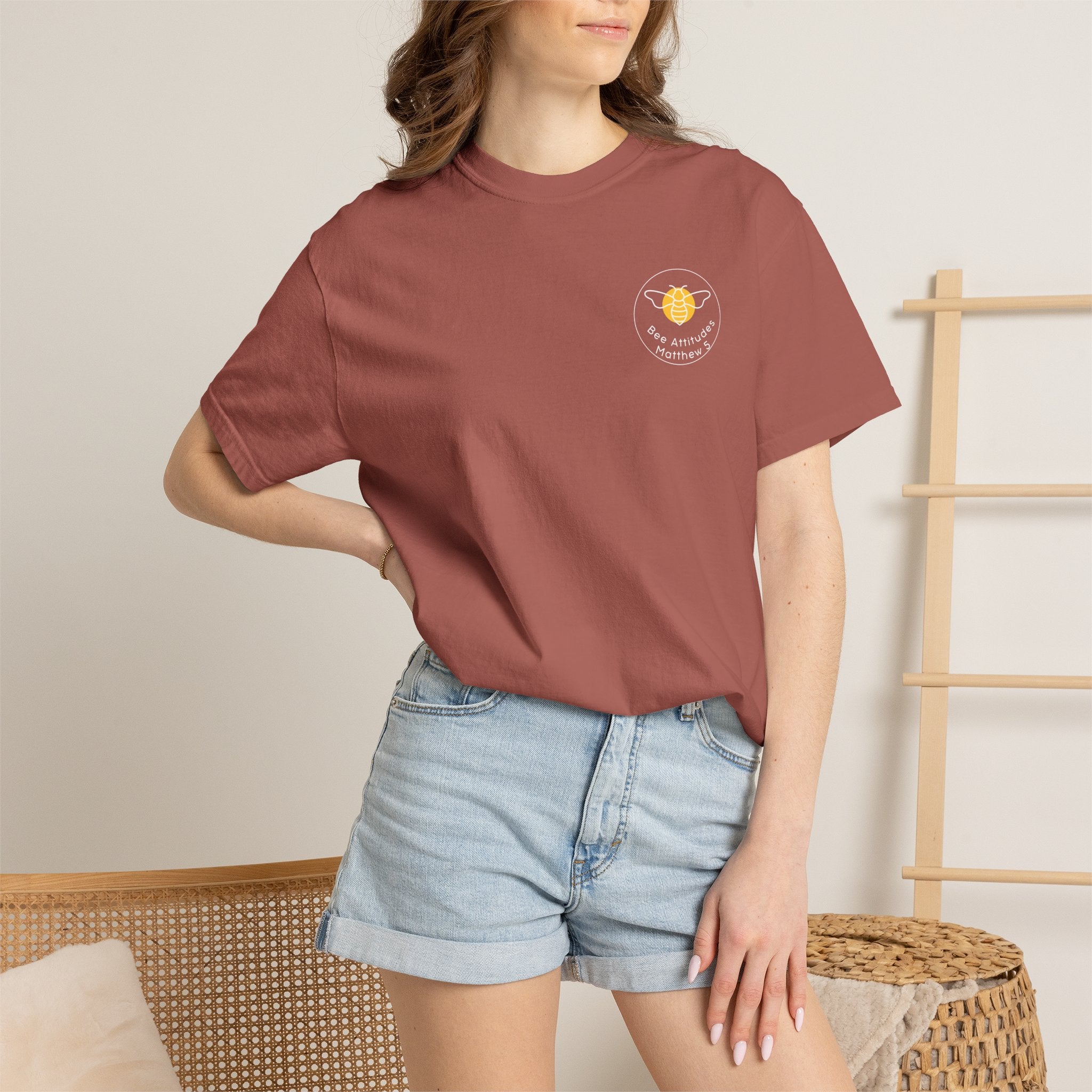 Bee-Attitudes Matthew 5:3 Unisex T-Shirt,