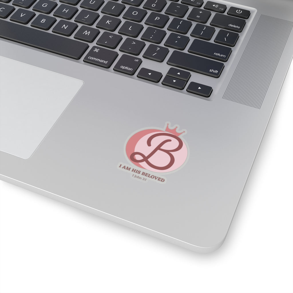 I am His Beloved Princess Style Kiss-Cut Stickers