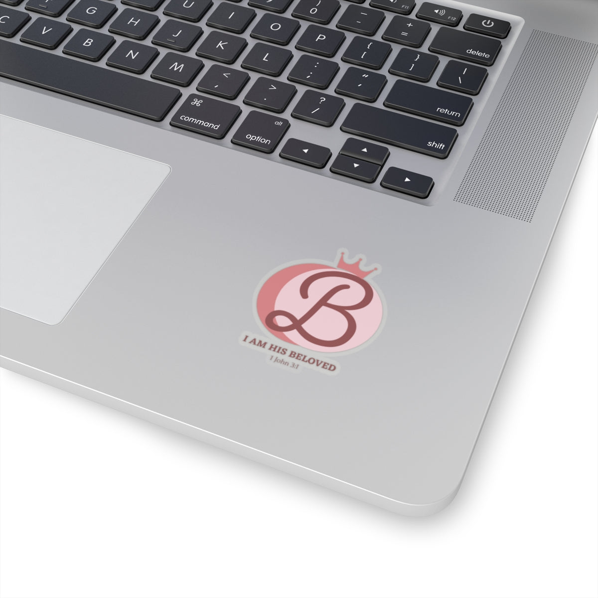 I am His Beloved Princess Style Kiss-Cut Stickers