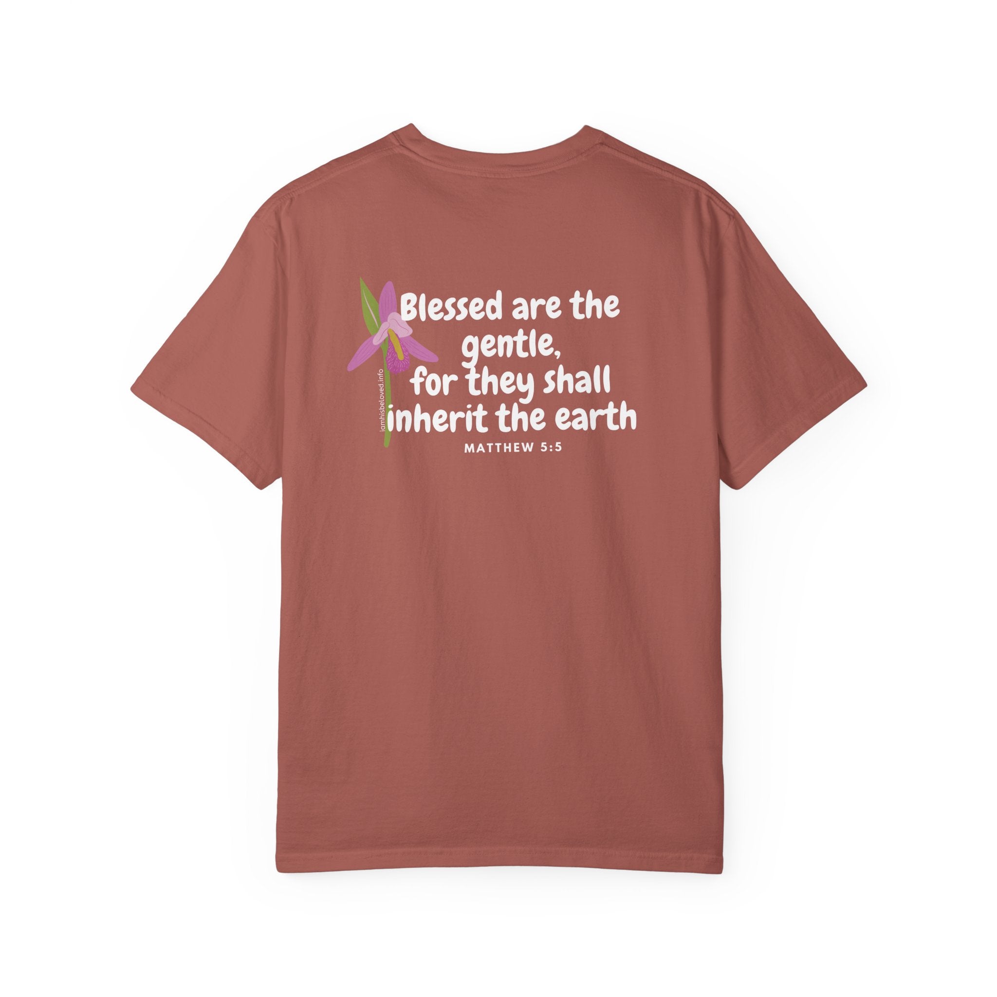 Bee-Attitudes 5:5 T-shirt-White Letters