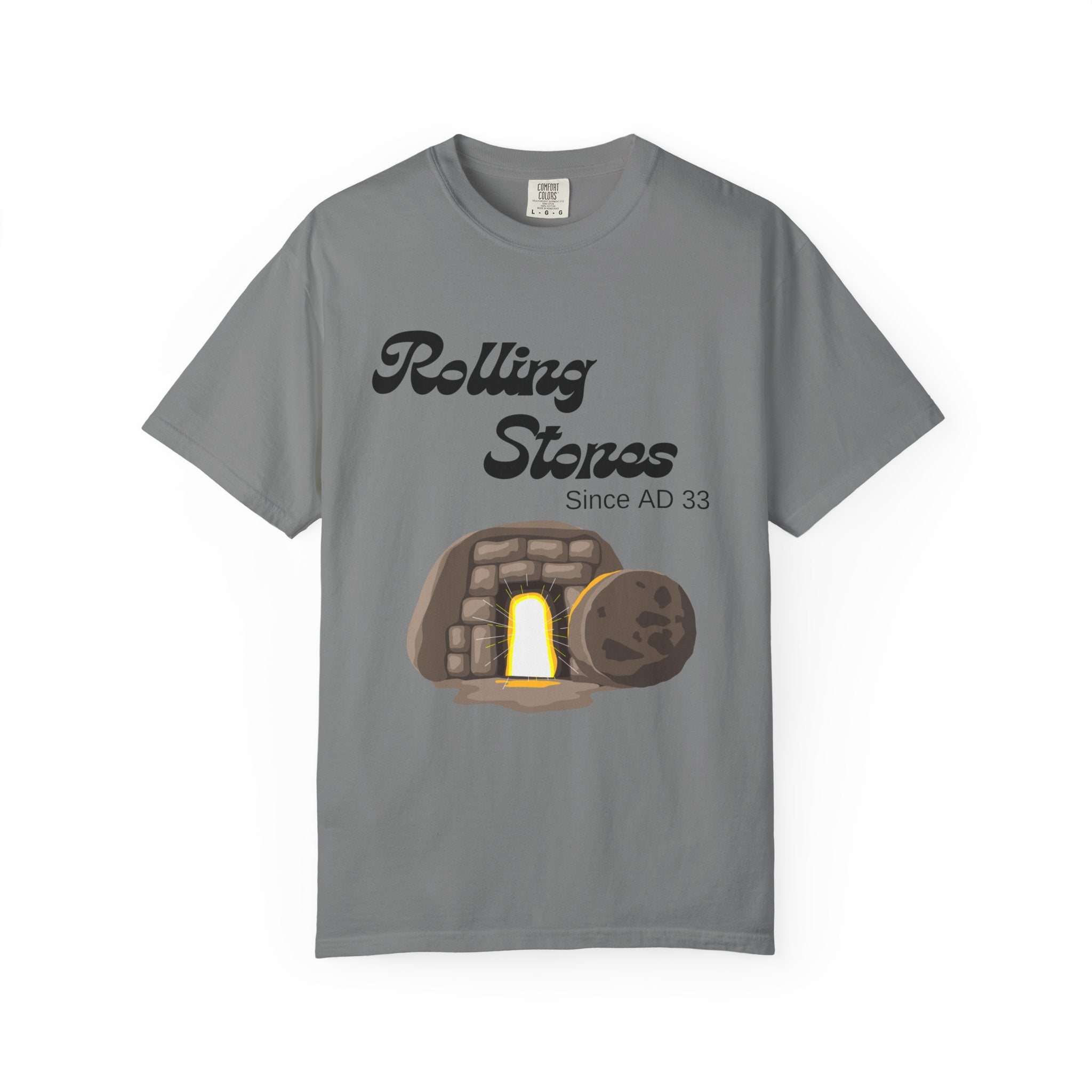 Rolling Stones since AD 33 Unisex Garment-Dyed T-shirt