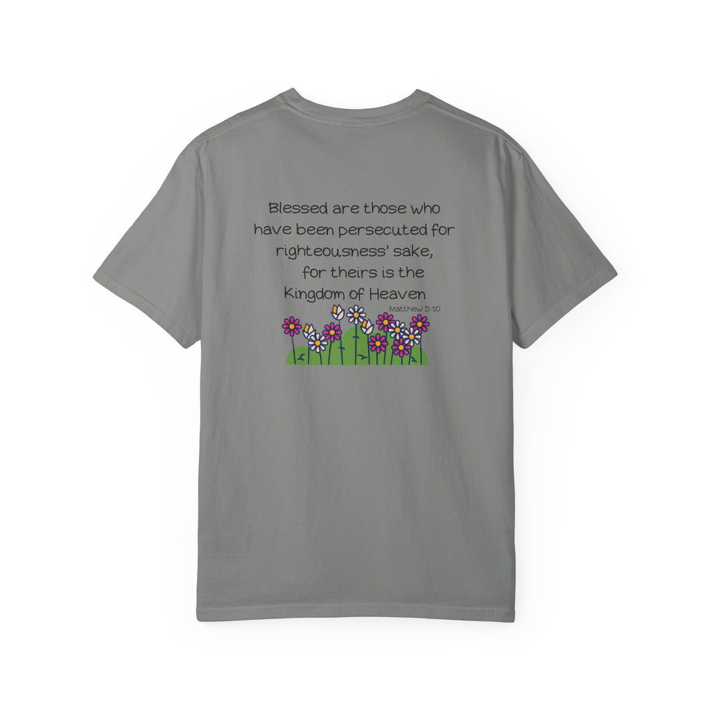 Bee-Attitudes Matthew 5:10 T-Shirt, Christian Tee, Religious Shirt, Faith Based