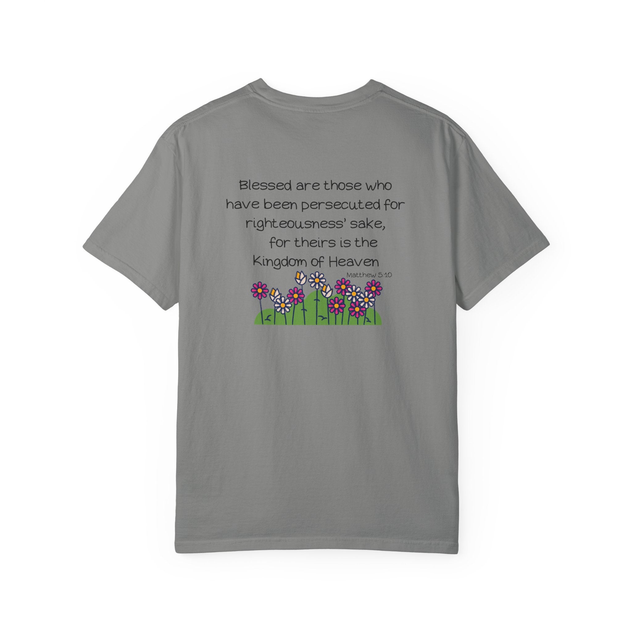 Bee-Attitudes Matthew 5:10 T-Shirt, Christian Tee, Religious Shirt, Faith Based
