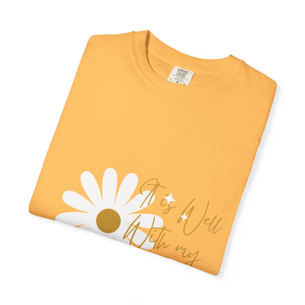 Favorit Hymns - It is Well Flower T Shirt