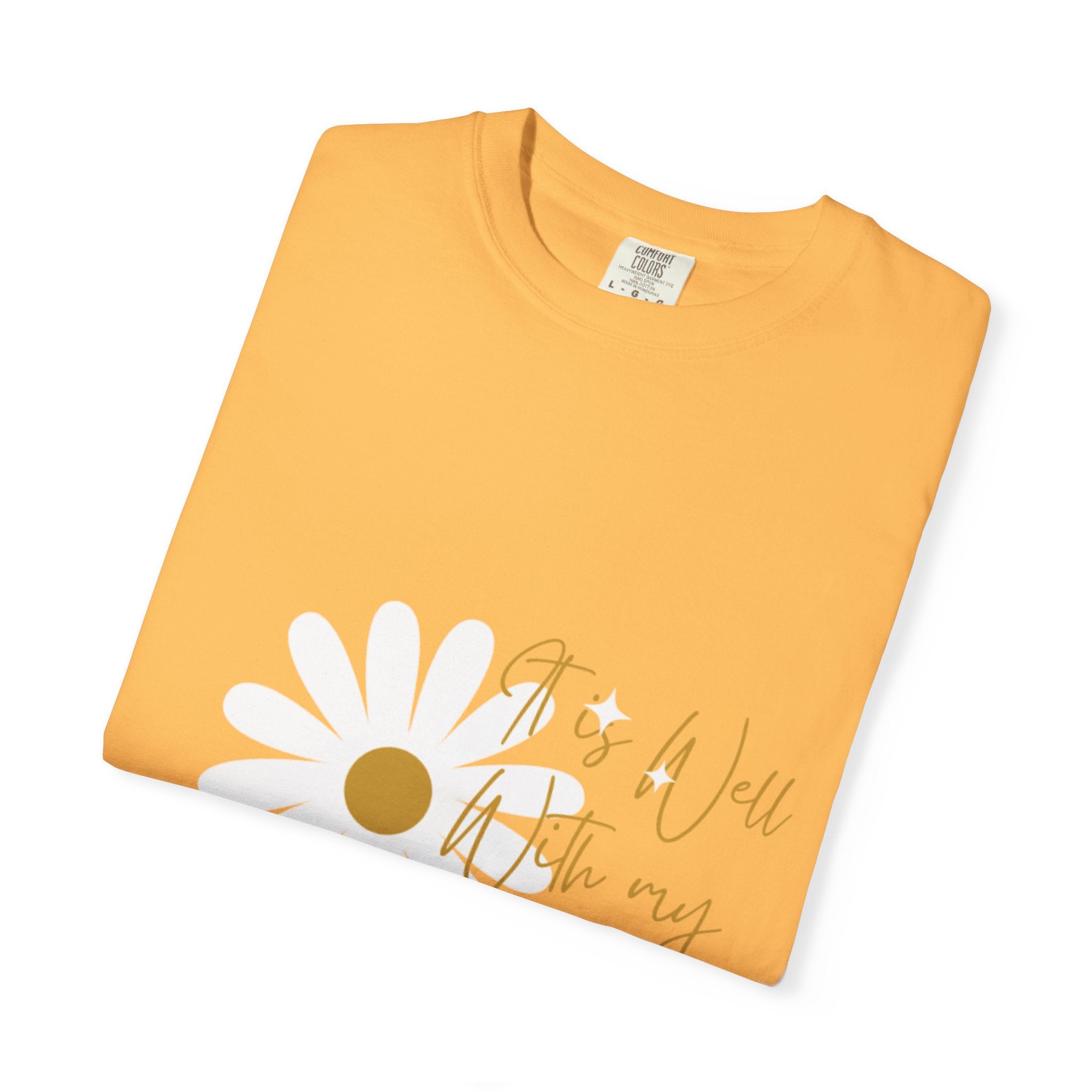 Favorit Hymns - It is Well Flower T Shirt