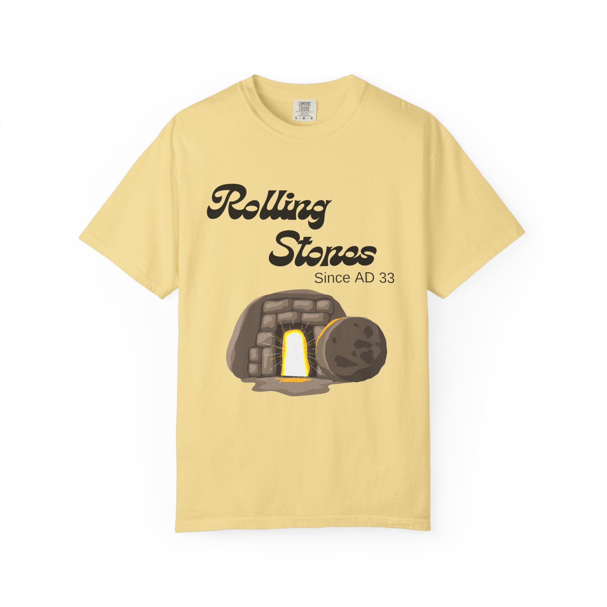 Rolling Stones since AD 33 Unisex Garment-Dyed T-shirt