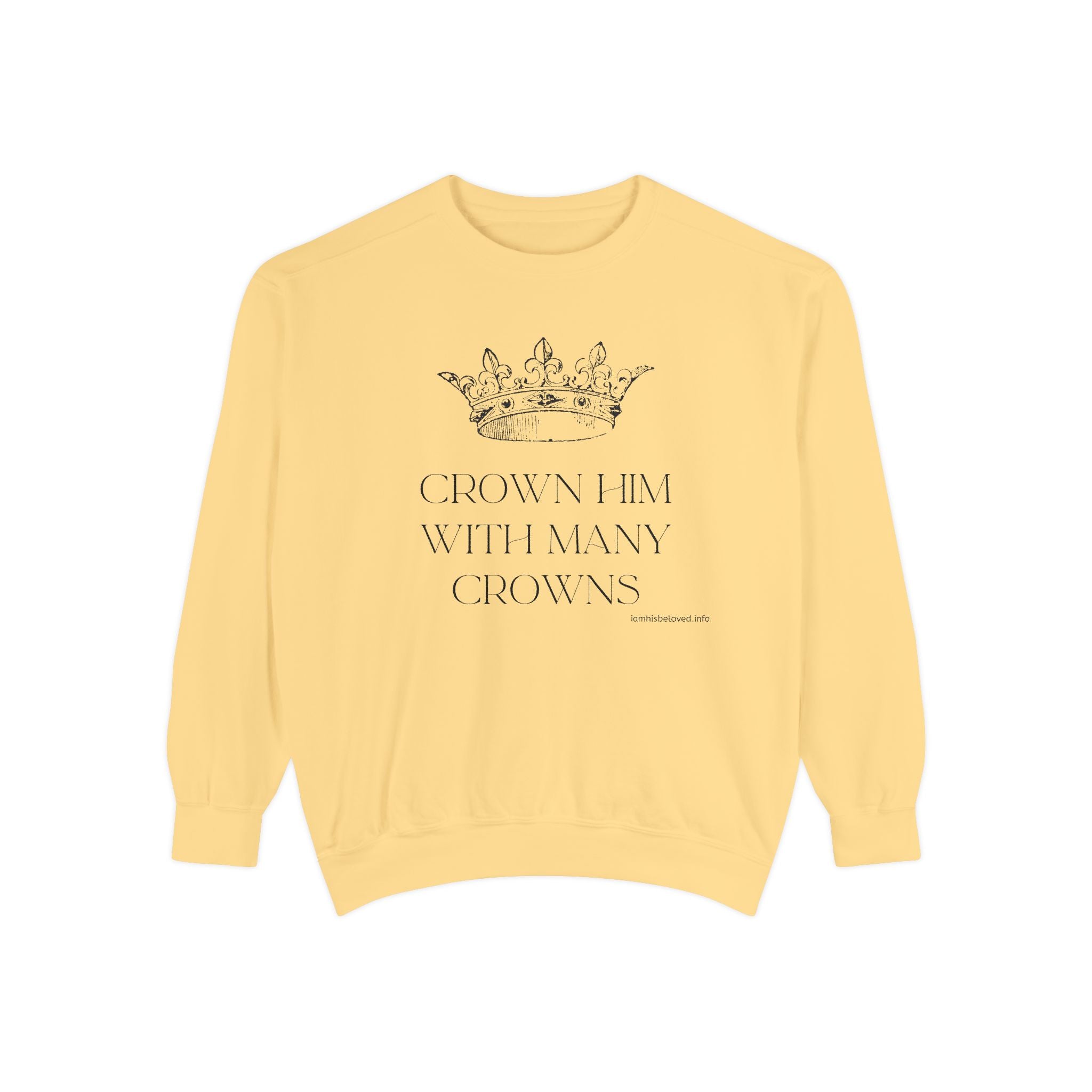 Favorite Hymns - Crown Him With Many Crowns Sweatshirt