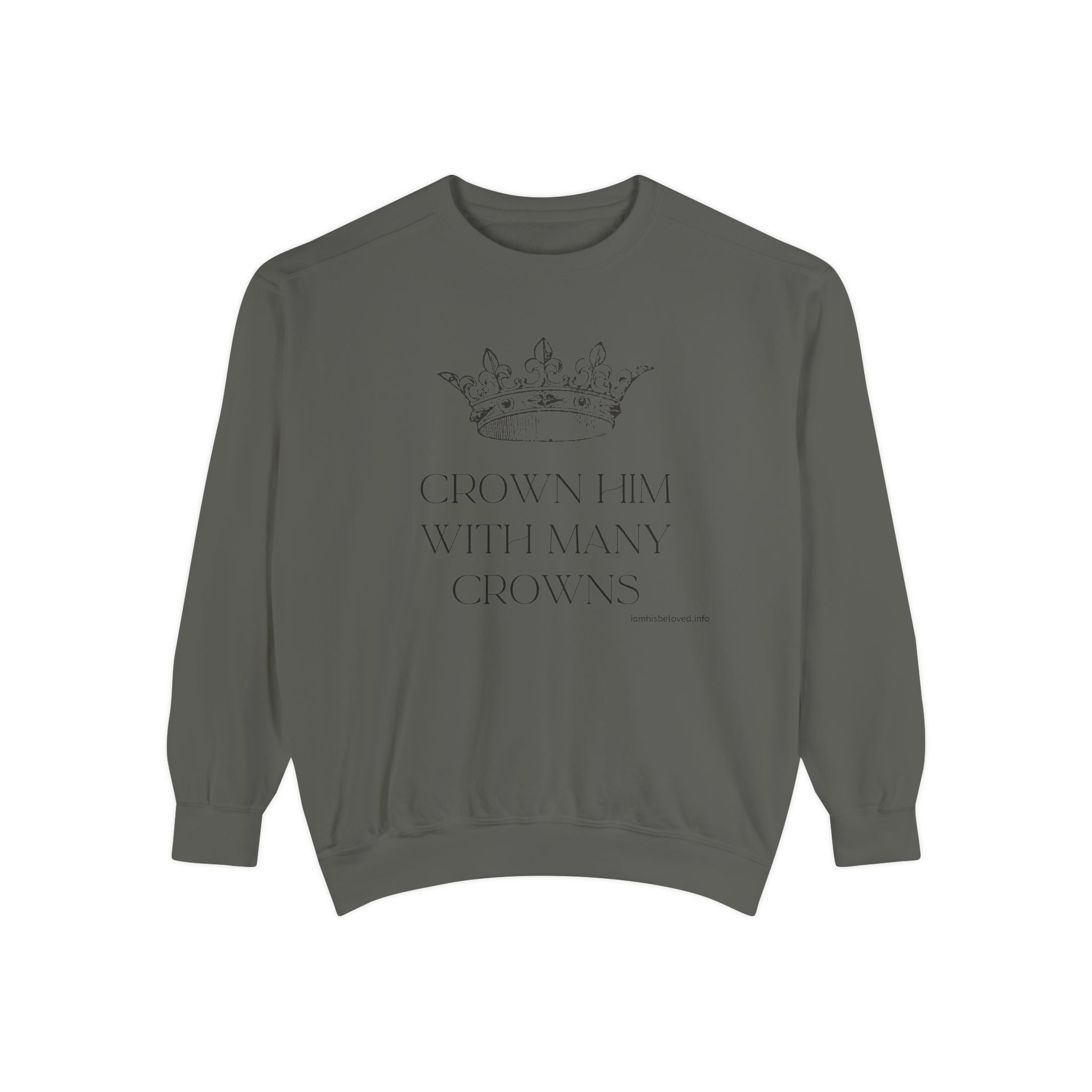 Favorite Hymns - Crown Him With Many Crowns Sweatshirt