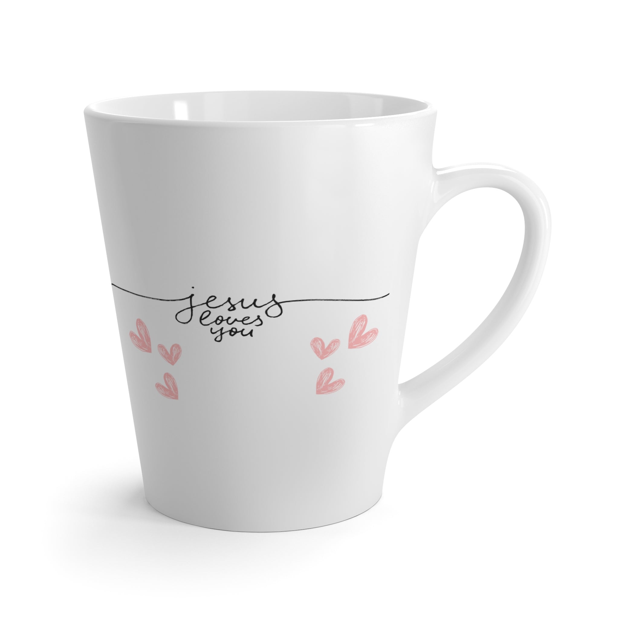 Jesus Loves You Latte Mug