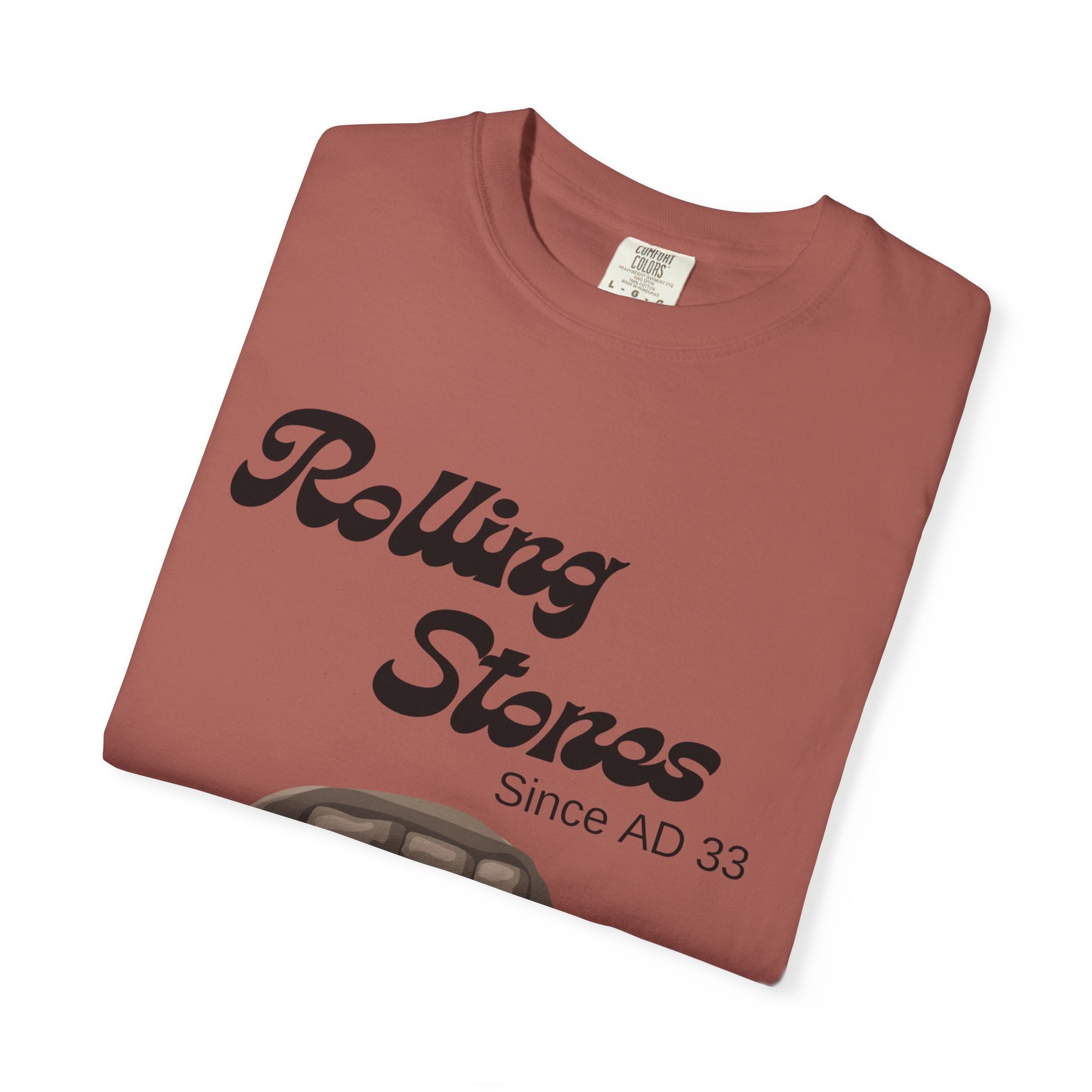 Rolling Stones since AD 33 Unisex Garment-Dyed T-shirt