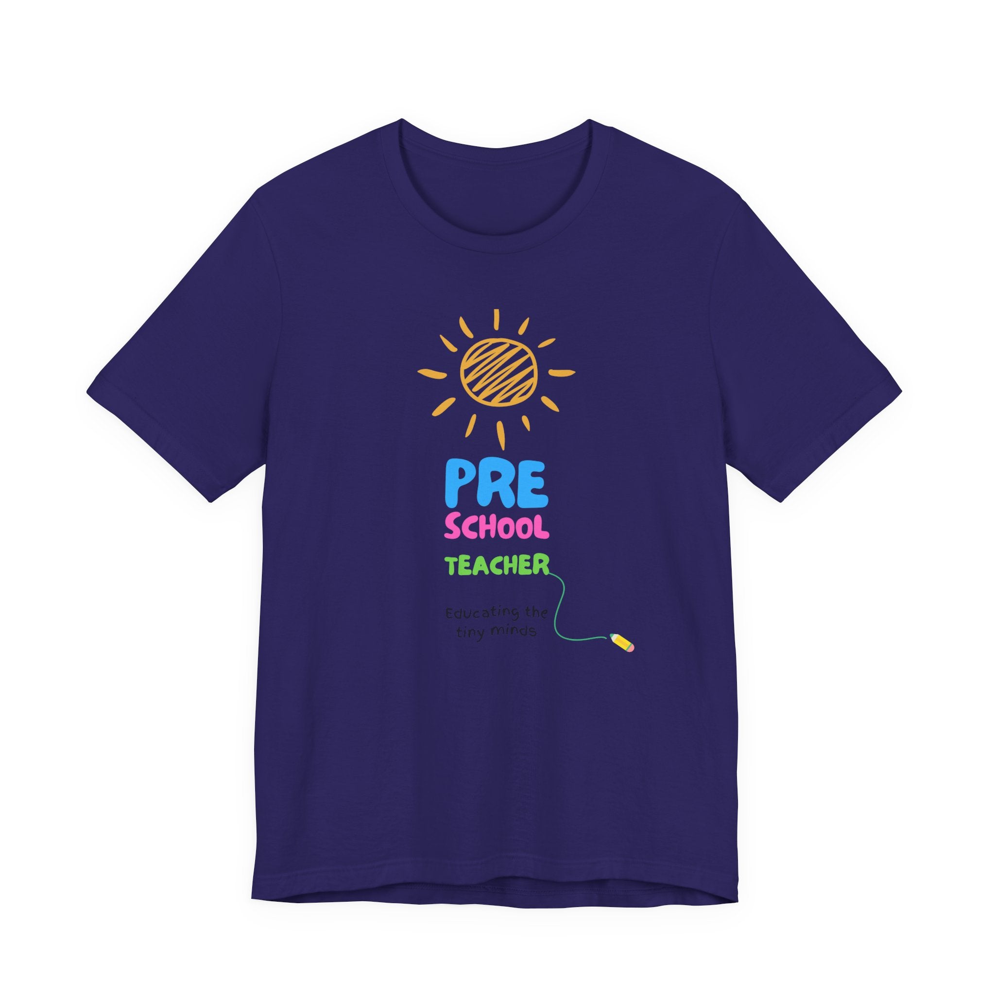 Pre School Teacher Unisex Jersey Tee - Teacher Shirt