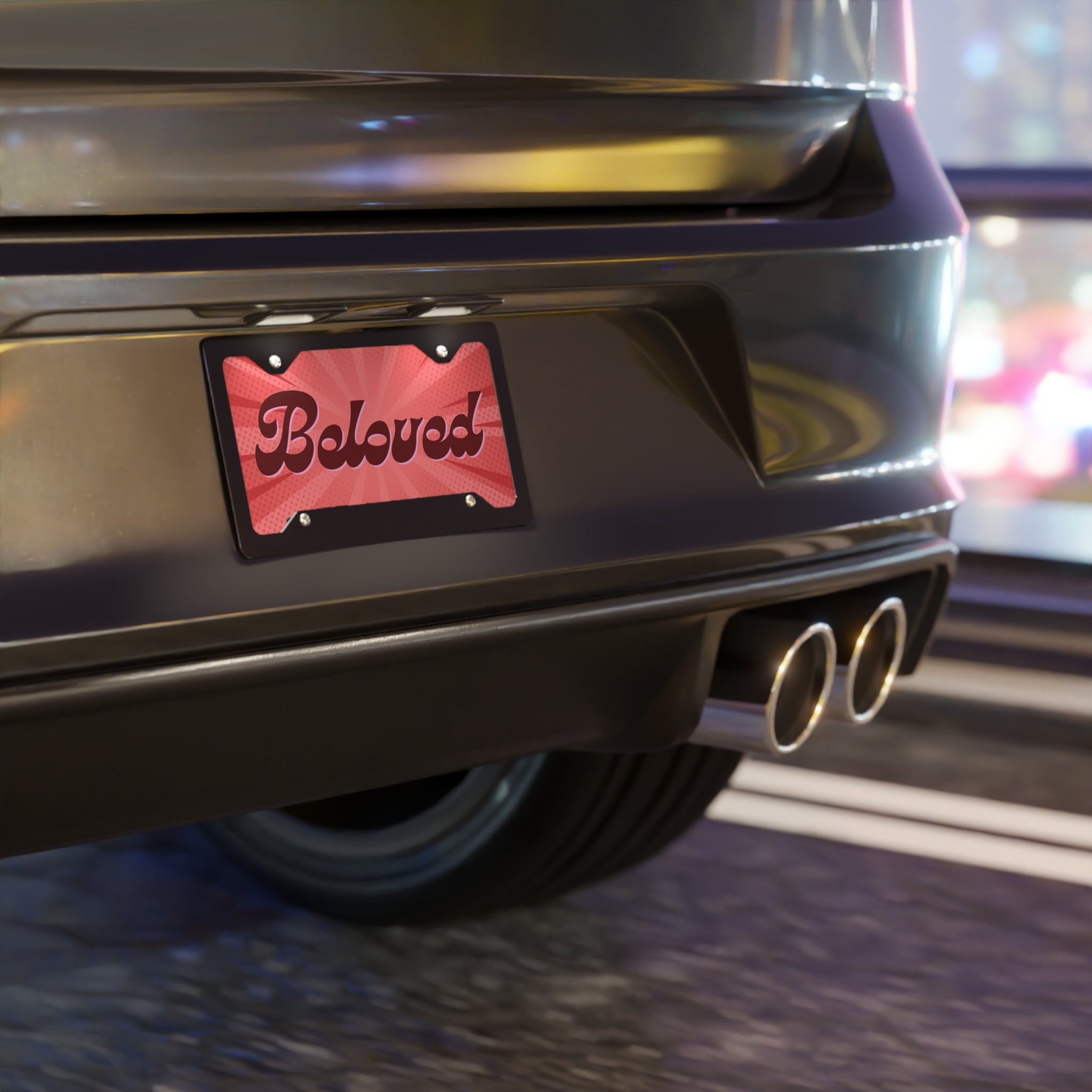 I am His Beloved Pink StarburstPlate