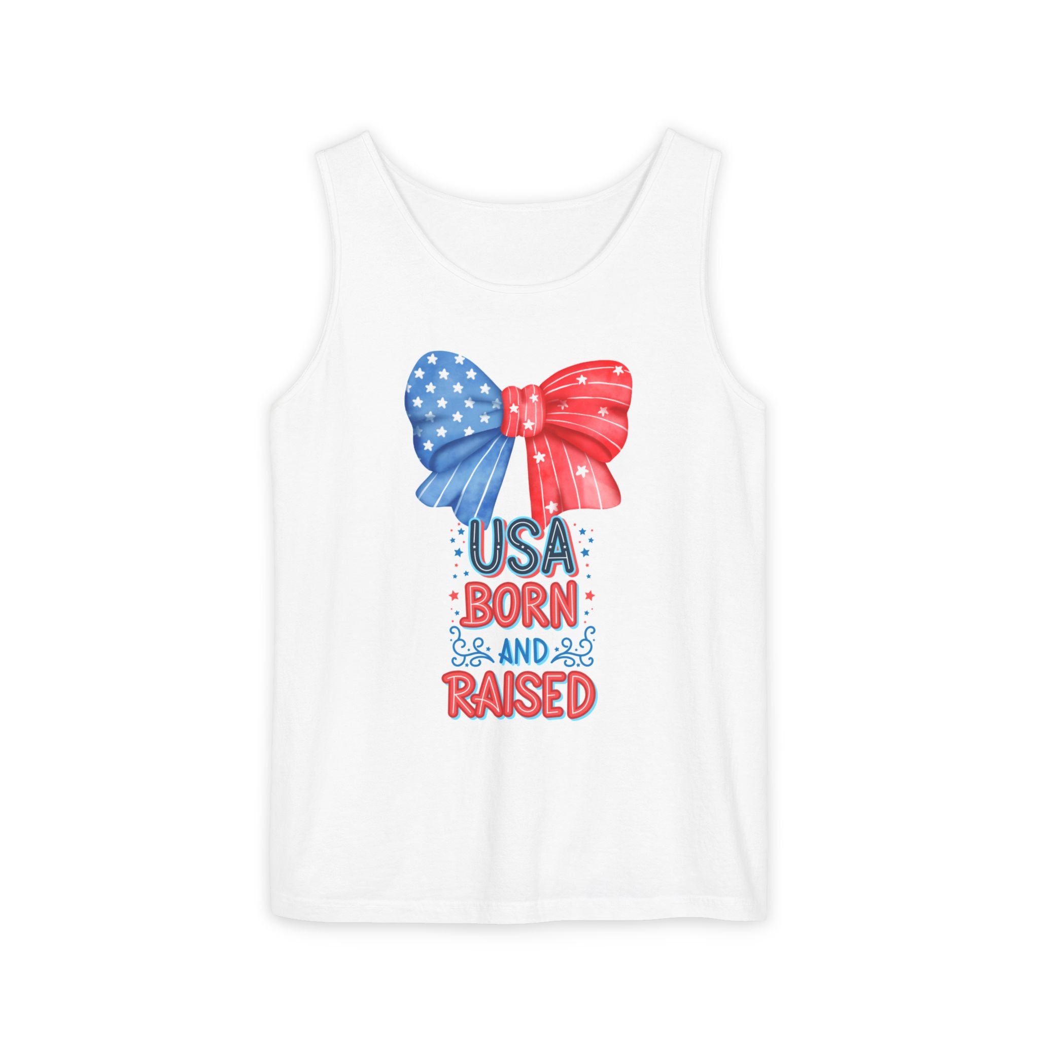USA Born and Raised Tank Top