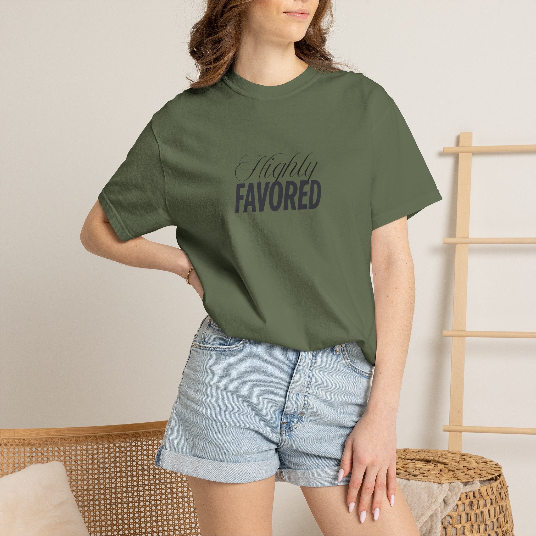 Highly Favored Truly Blessed  T-shirt