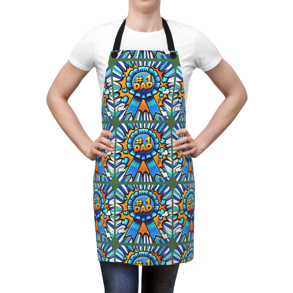 #1 Dad Apron, Father's Day Apron