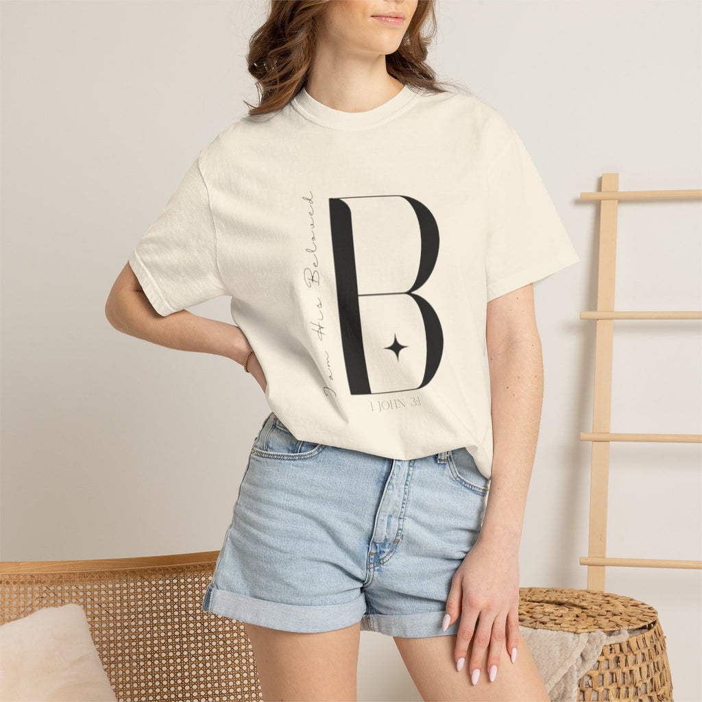 I am His Beloved "B" Style T Shirt