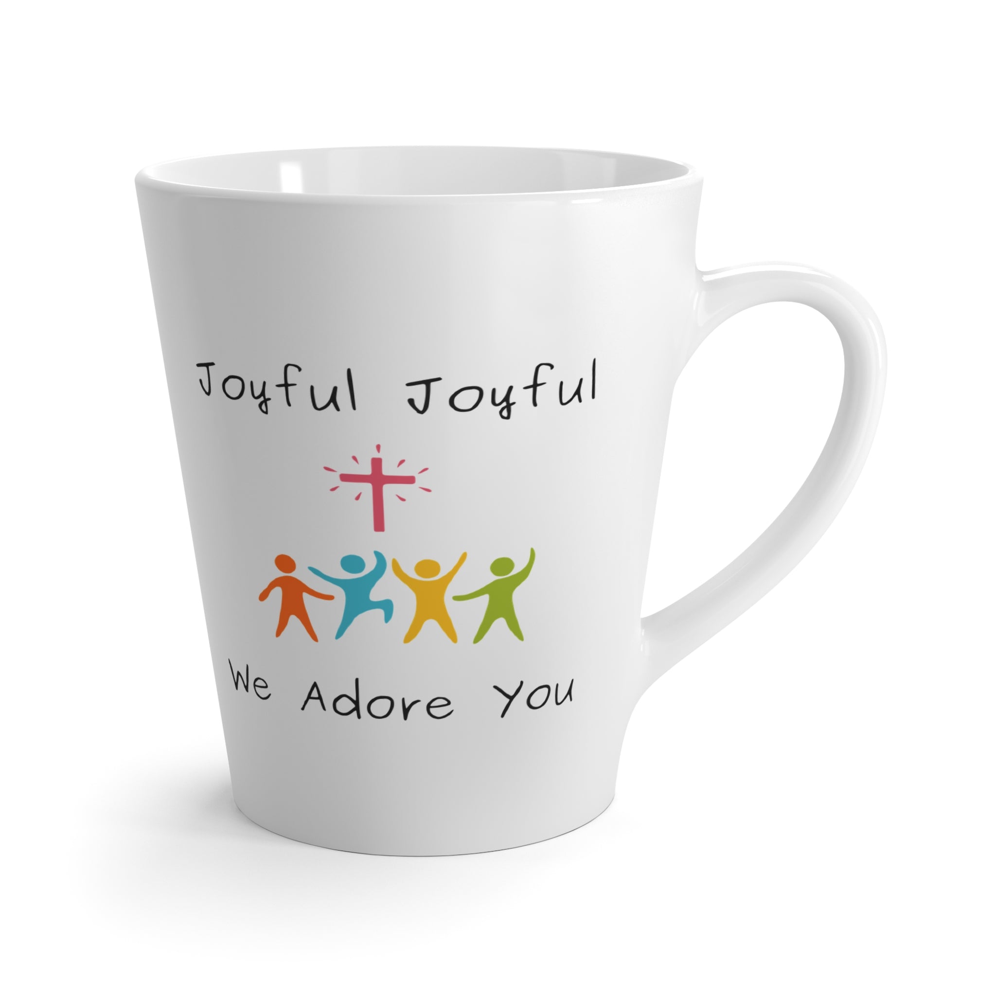 Favorite Hymns ~ Joyful Joyful We Adore You Latte Mug