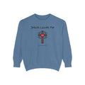 Favorite Hymns ~ Jesus Loves Me ~ Garment-Dyed Sweatshirt