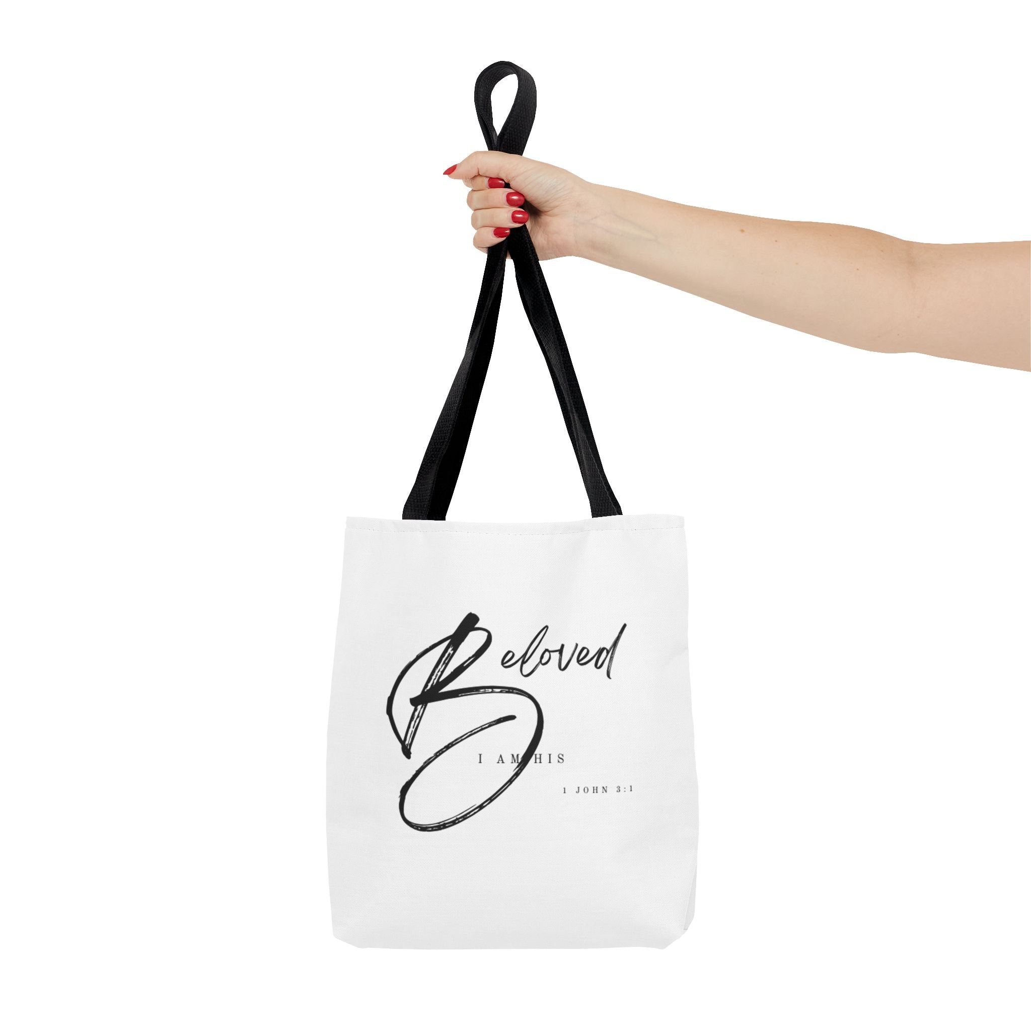 I am His Beloved Tote Bag 4